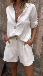 ISLA | LINEN CO-ORD SET