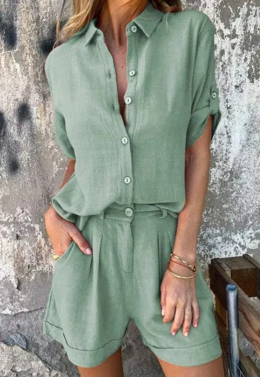 ISLA | LINEN CO-ORD SET