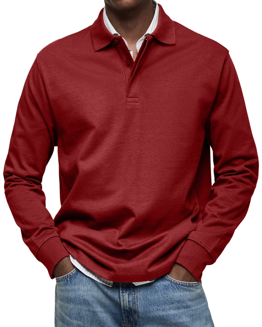 Mason | The Long-Sleeve Luxury Polo