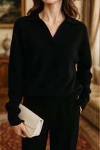 Nerissa | Polo Knit Set