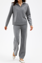 Nerissa | Polo Knit Set