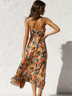 Zilly | Colorful Midi Gown