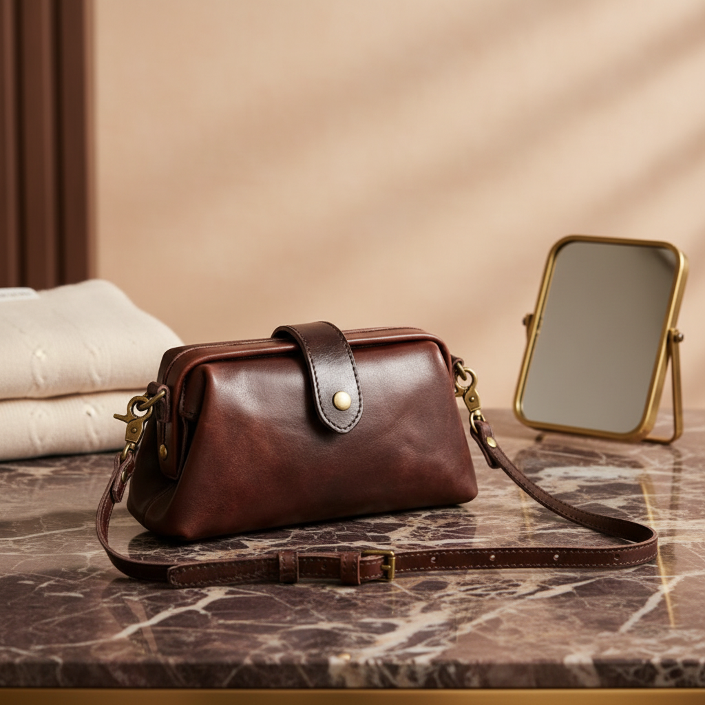 Vivette | Mini Leather Crossbody