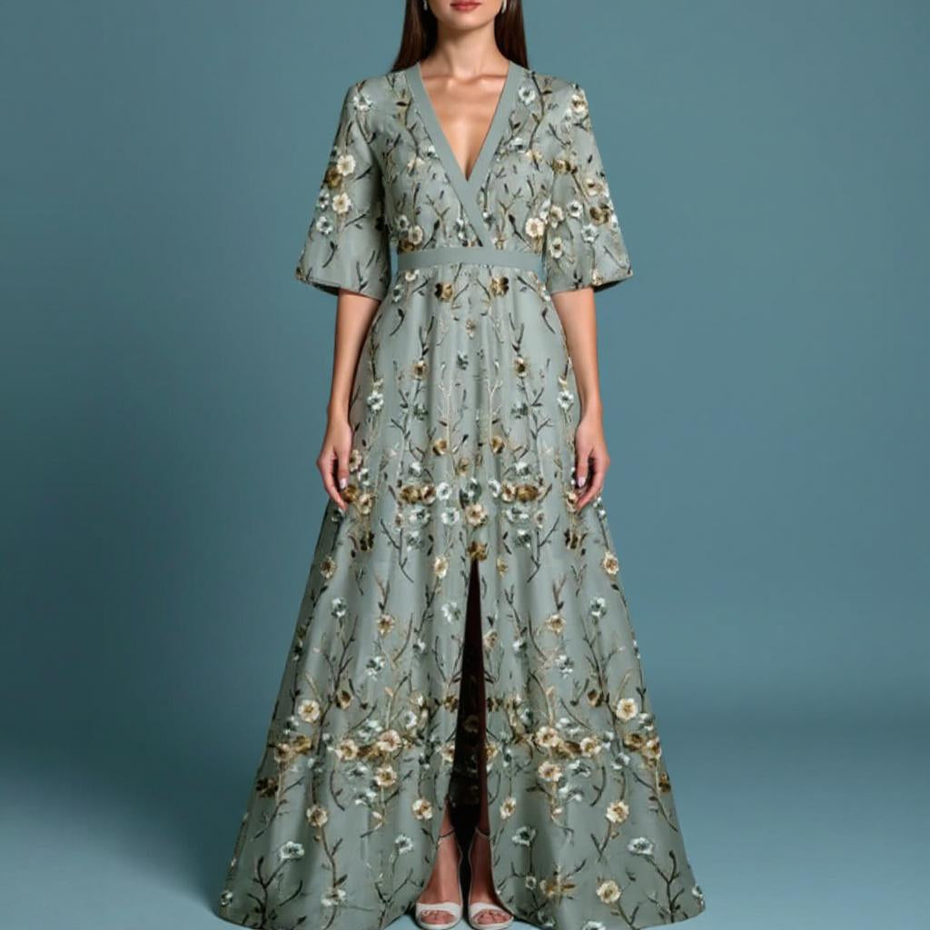 MARISA | ELEGANT FLORAL DRESS