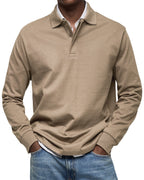 Mason | The Long-Sleeve Luxury Polo
