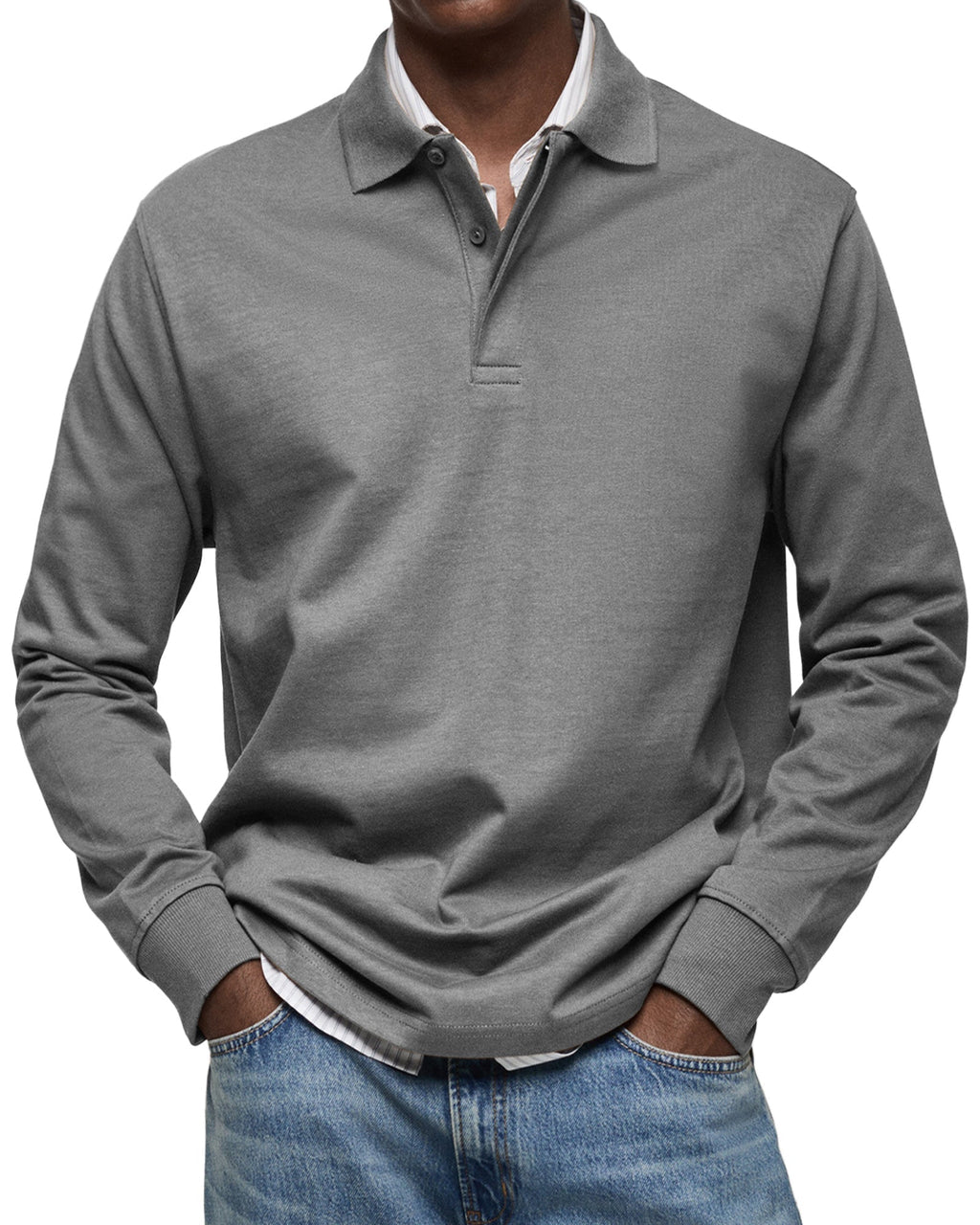Mason | The Long-Sleeve Luxury Polo