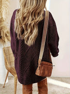 Juno | Cable Knit Sweater Dress