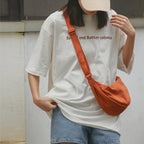 Casual Canvas Crossbody Bag | Adjustable Strap