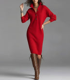 Isaline | Classic Button Dress