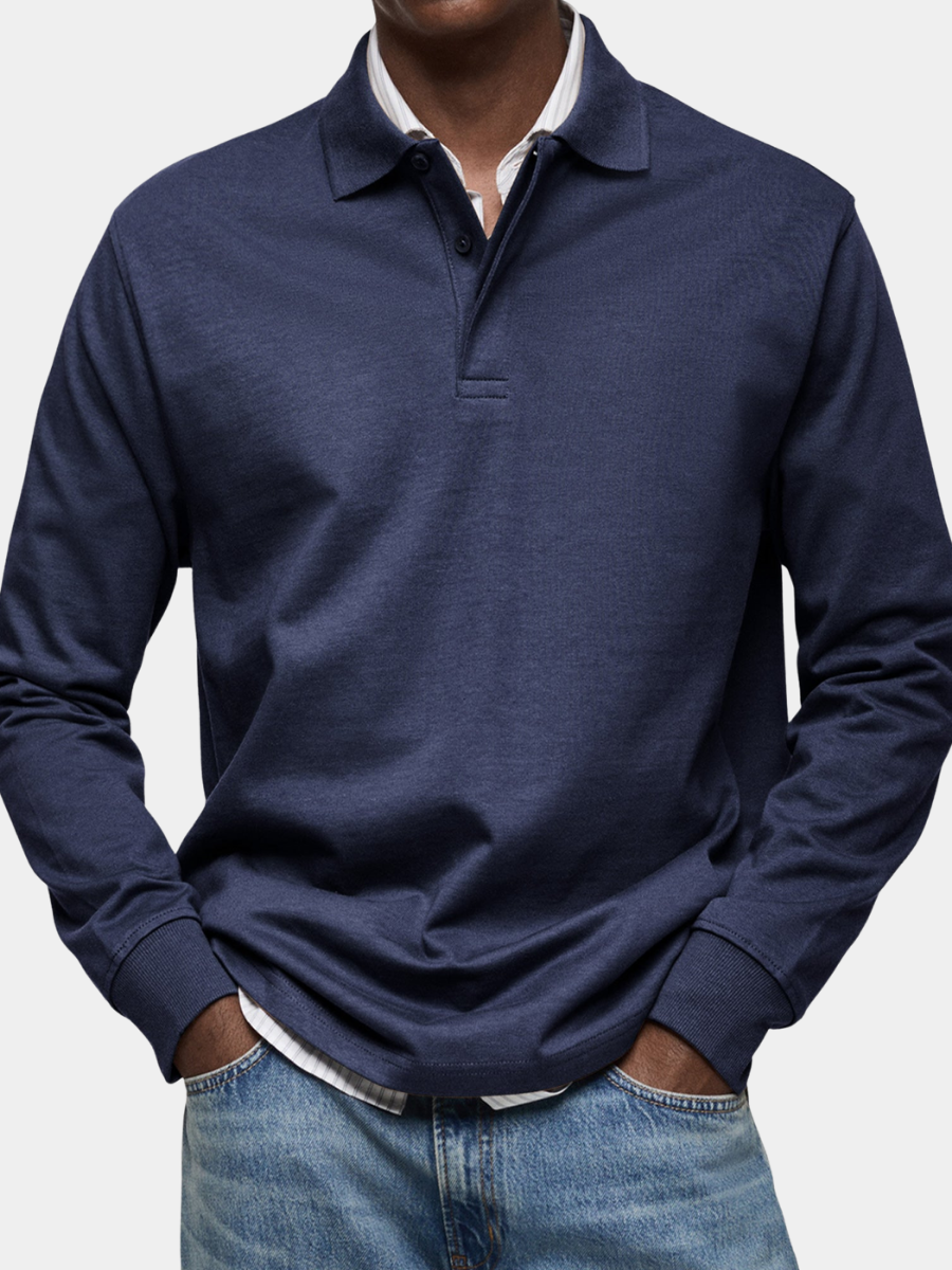 Mason | The Long-Sleeve Luxury Polo