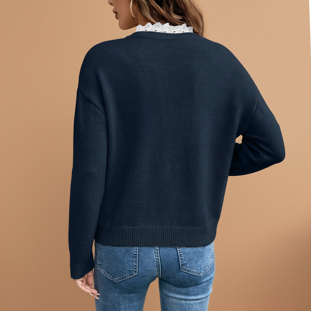 Sophie | Elegant French Collar Blouse