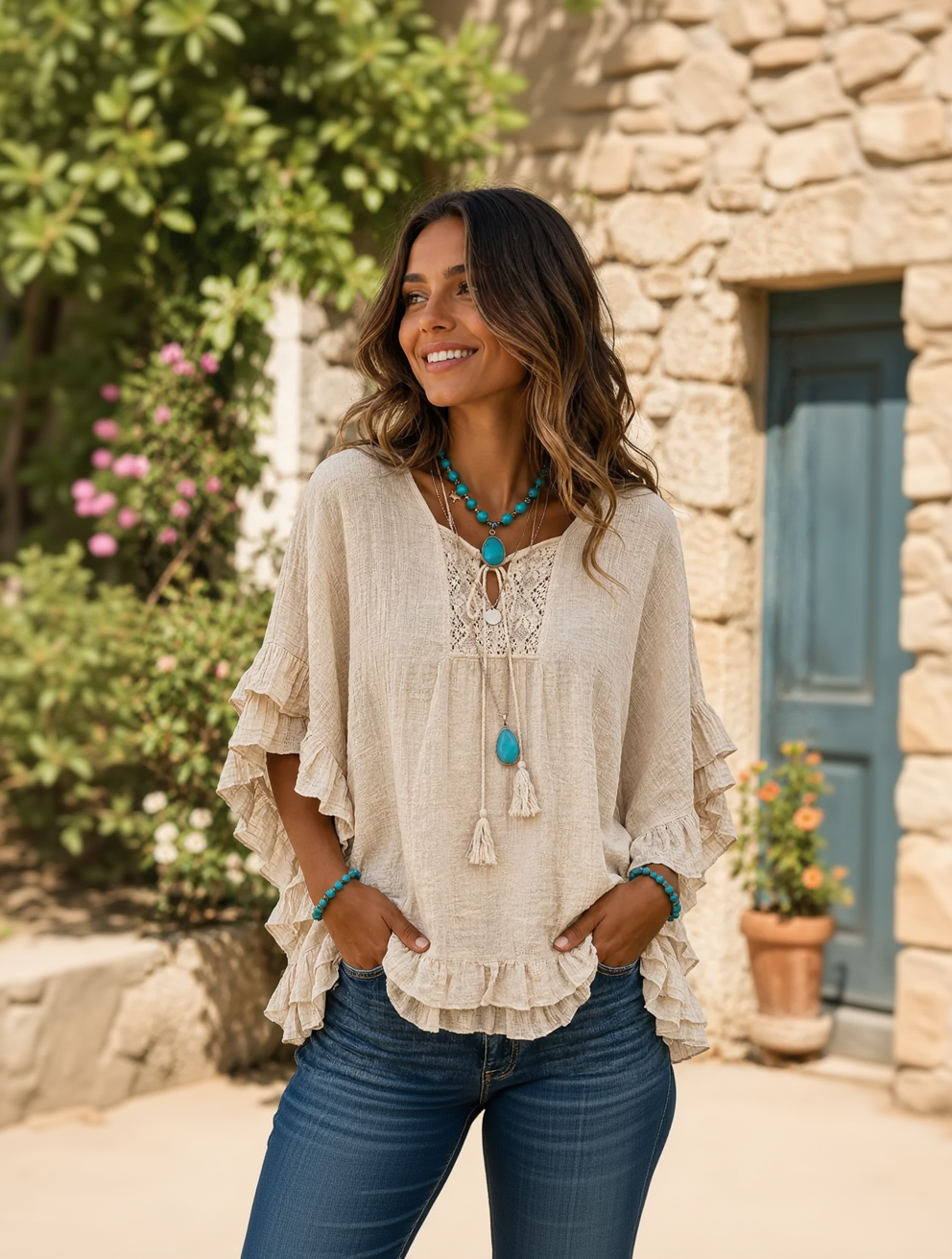 Milia | Vintage Art Women's Shirt