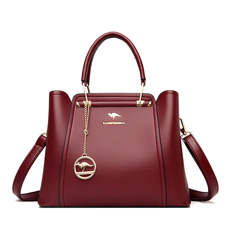 Olivia - Soft Leather Women's Shoulder Bag