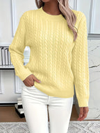 MARIELLE | CABLE SWEATER
