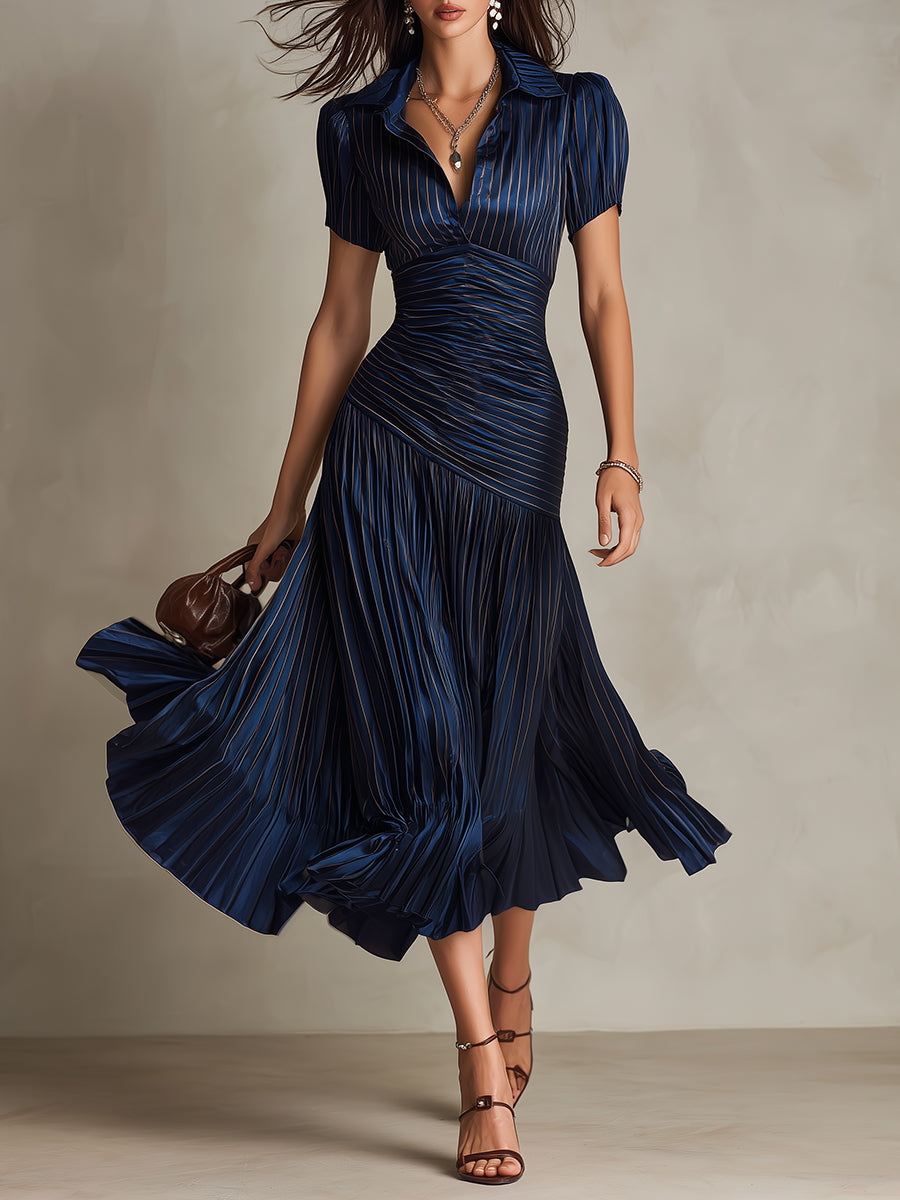 Adriana Satin Midi Dress 1