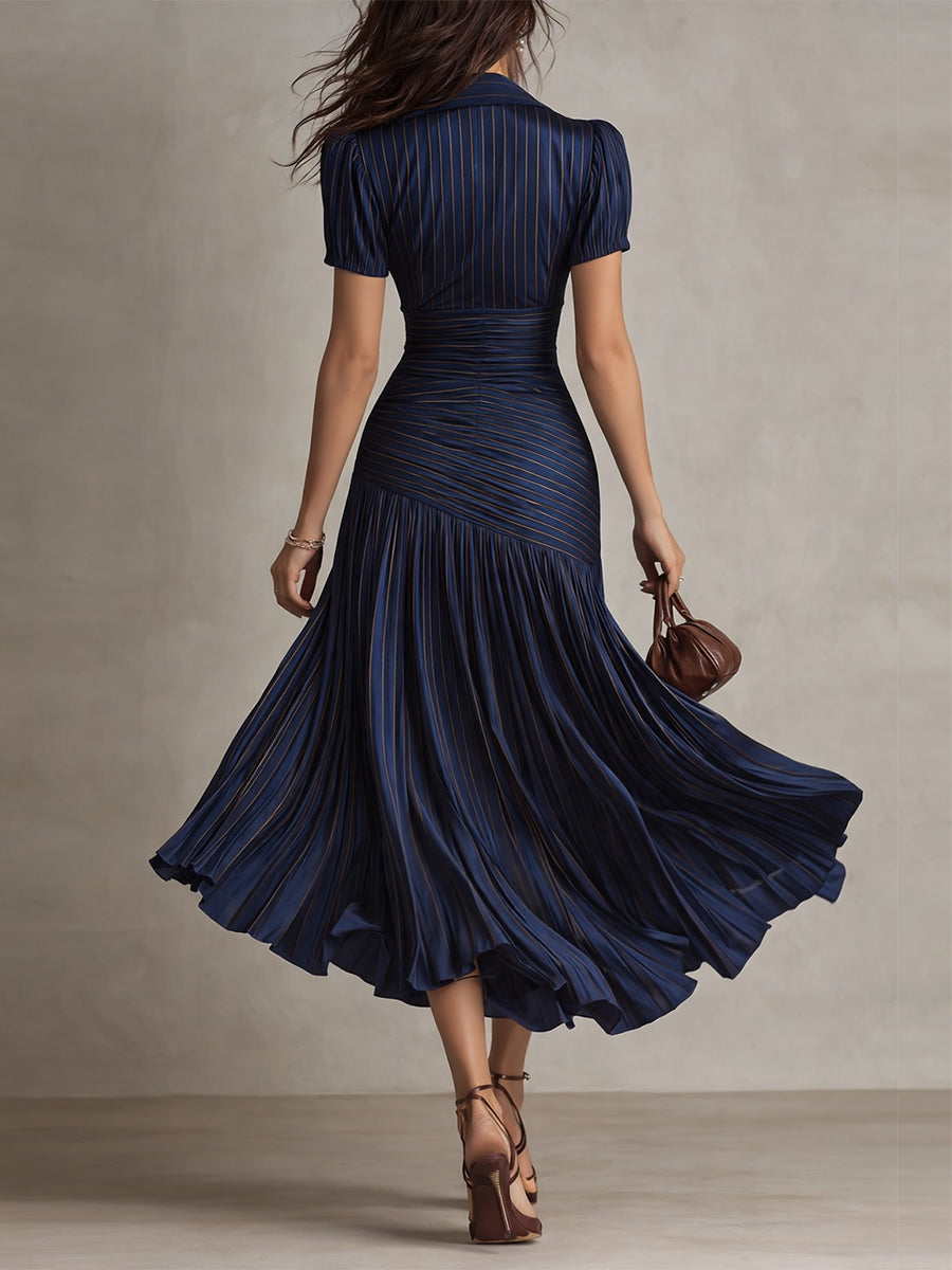 Adriana Satin Midi Dress 3
