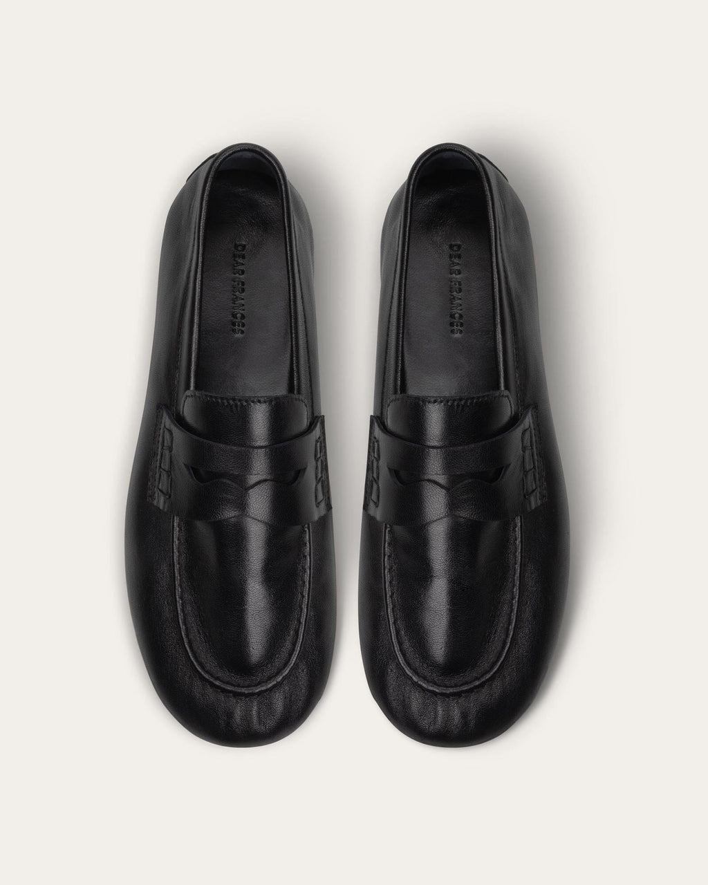 Alaric Balla Loafer Black Leather Slip-On, Handmade Italian, Low Heel 1