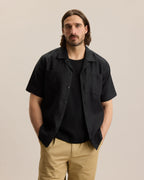 Alaric Linen Shirt Short Sleeve Relaxed Fit 0