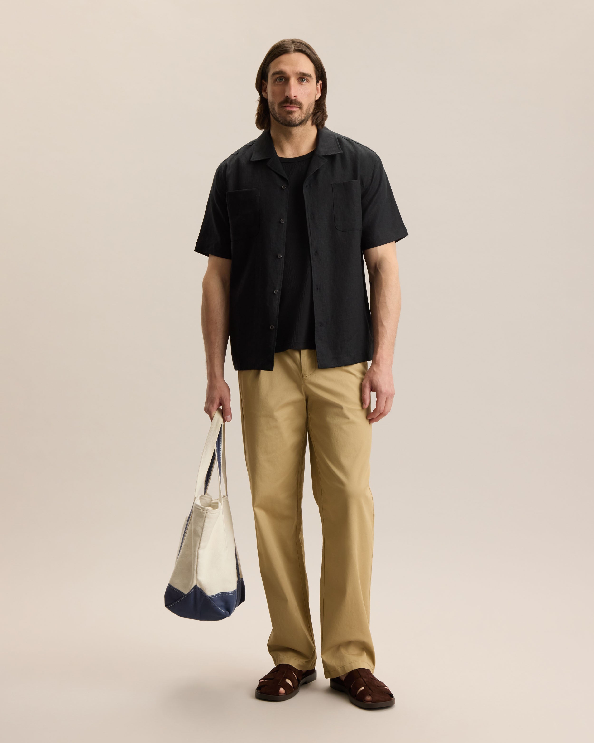 Alaric Linen Shirt Short Sleeve Relaxed Fit 6