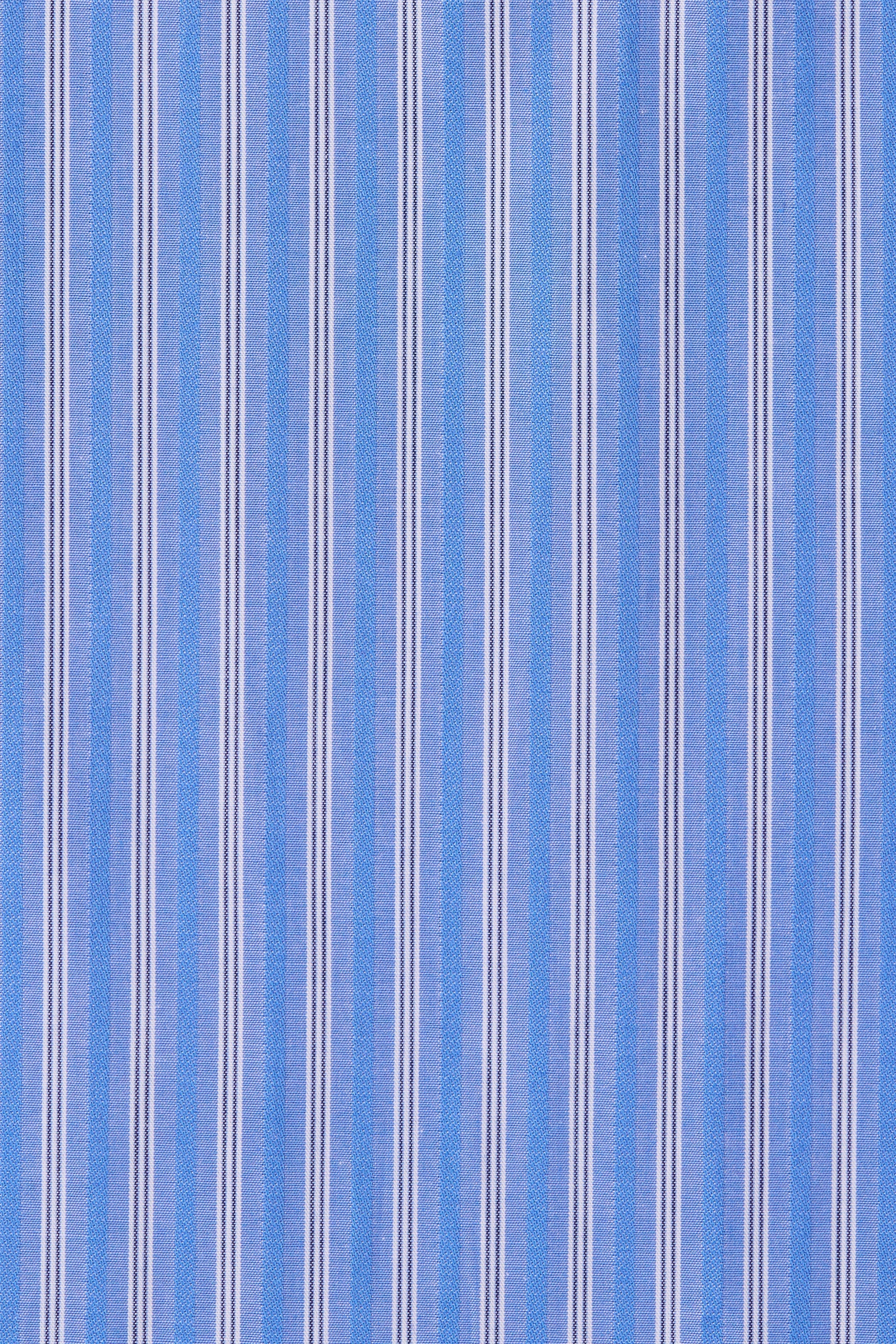 Bastien Portlligat Maxi Dress Joao Stripe Azulejo Blue 4