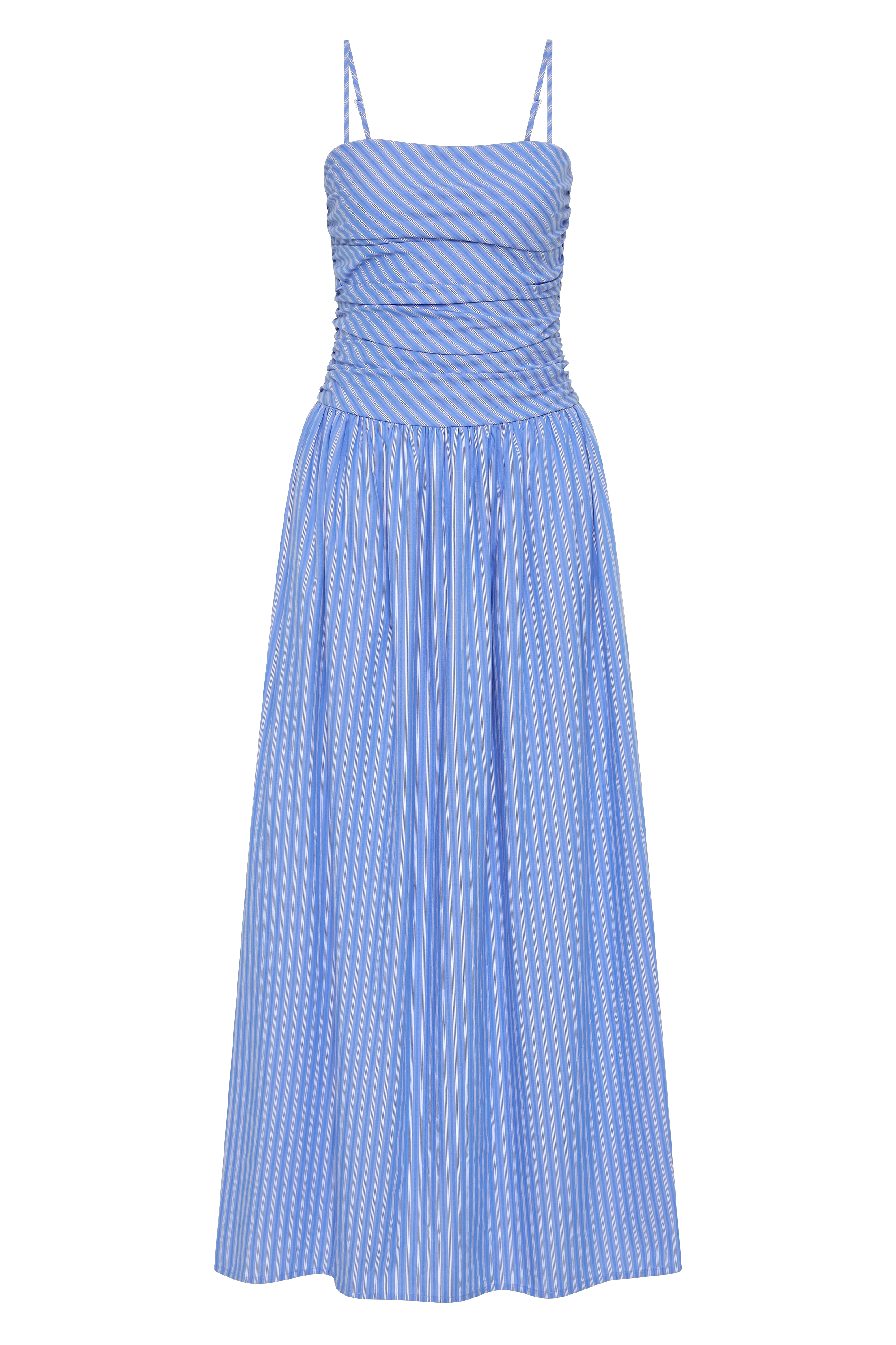 Bastien Portlligat Maxi Dress Joao Stripe Azulejo Blue 5