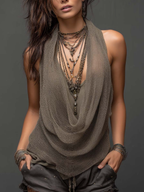Brianna Ribbed Tank Top Set 0