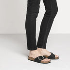 Brielle cork slides in natural tan with a minimalist design, featuring a comfortable slip-on style. 4
