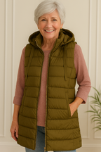 Zella | Casual Sleeveless Long Vest