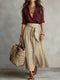 Khaki Red