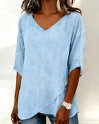 Donna V-Neck Blouse 2
