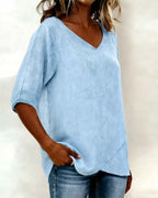 Donna V-Neck Blouse 3