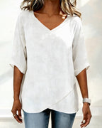 Donna V-Neck Blouse 5