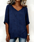 Donna V-Neck Blouse 8