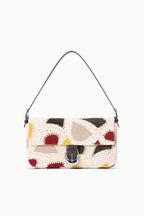 Eamon HARLOW BAG Suede Patchwork with Moon Buckle 0