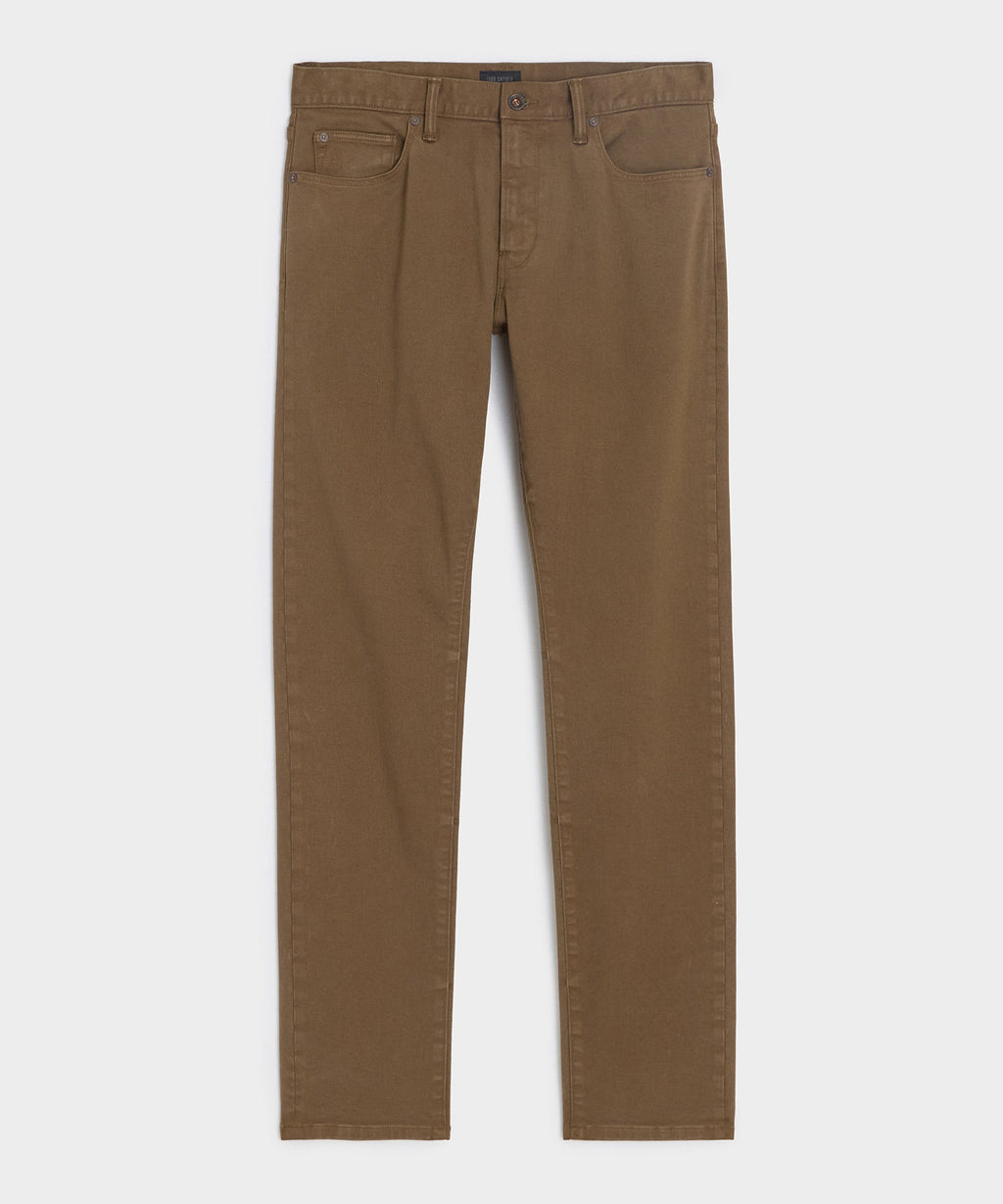 Eamon Slim Fit Chino Pants Stretch Twill 5-Pocket Design 0