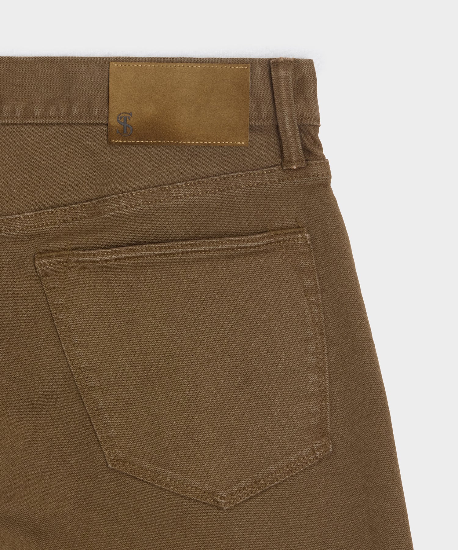 Eamon Slim Fit Chino Pants Stretch Twill 5-Pocket Design 7