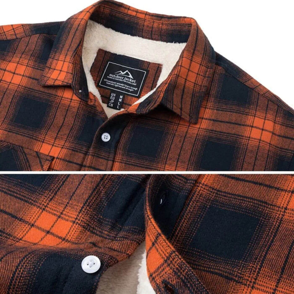 Jaxon™ – Checked Jacket for Confident Cold-Weather Style