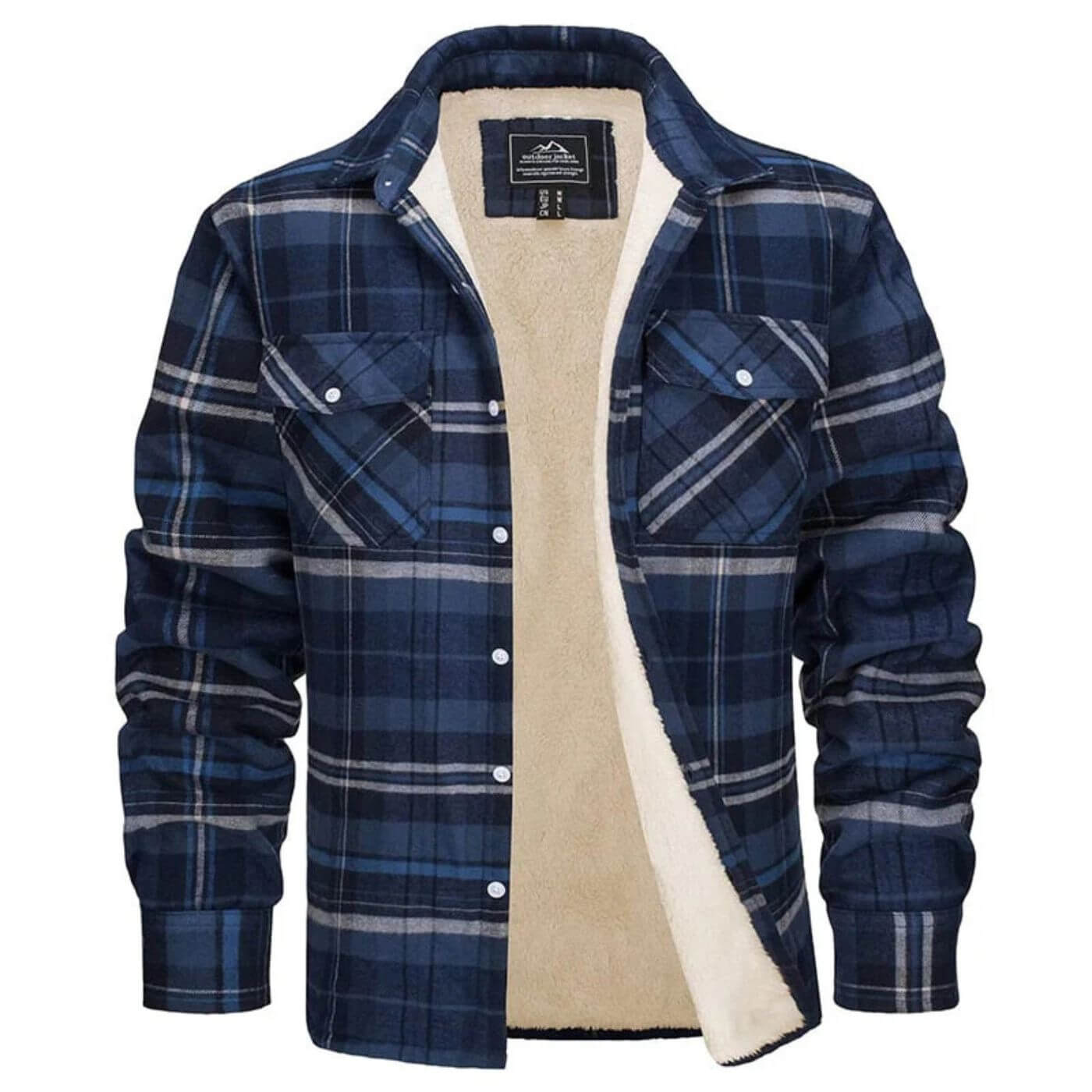 Jaxon™ – Checked Jacket for Confident Cold-Weather Style
