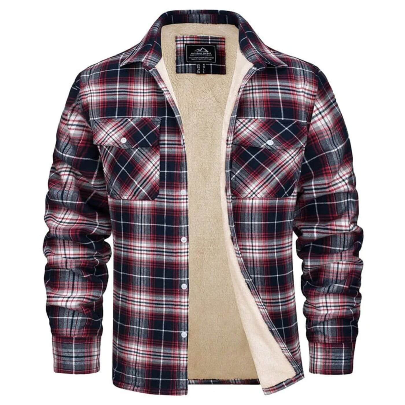 Jaxon™ – Checked Jacket for Confident Cold-Weather Style