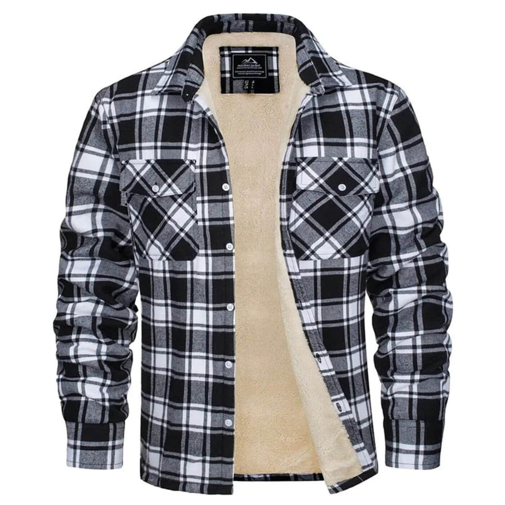 Jaxon™ – Checked Jacket for Confident Cold-Weather Style