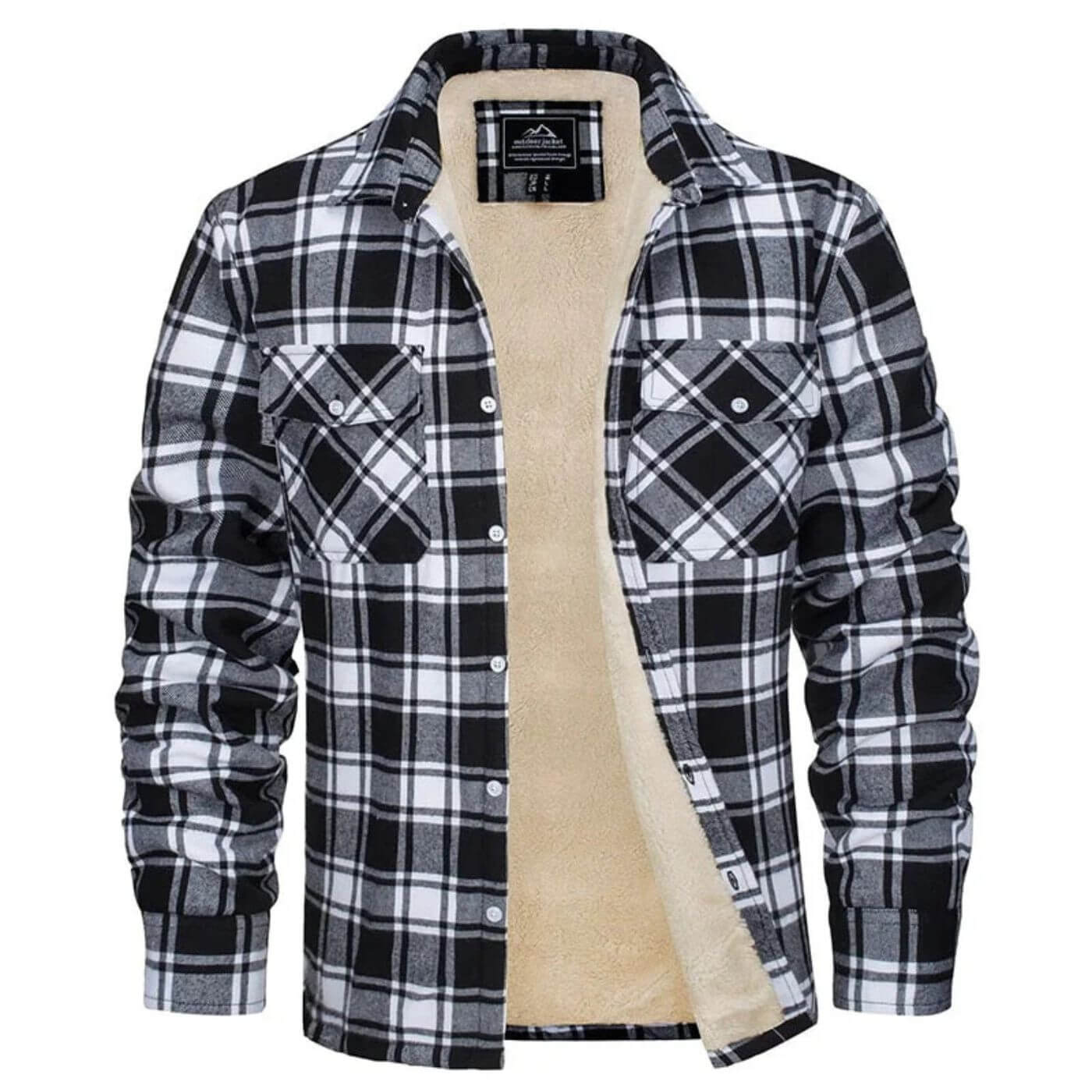 Jaxon™ – Checked Jacket for Confident Cold-Weather Style