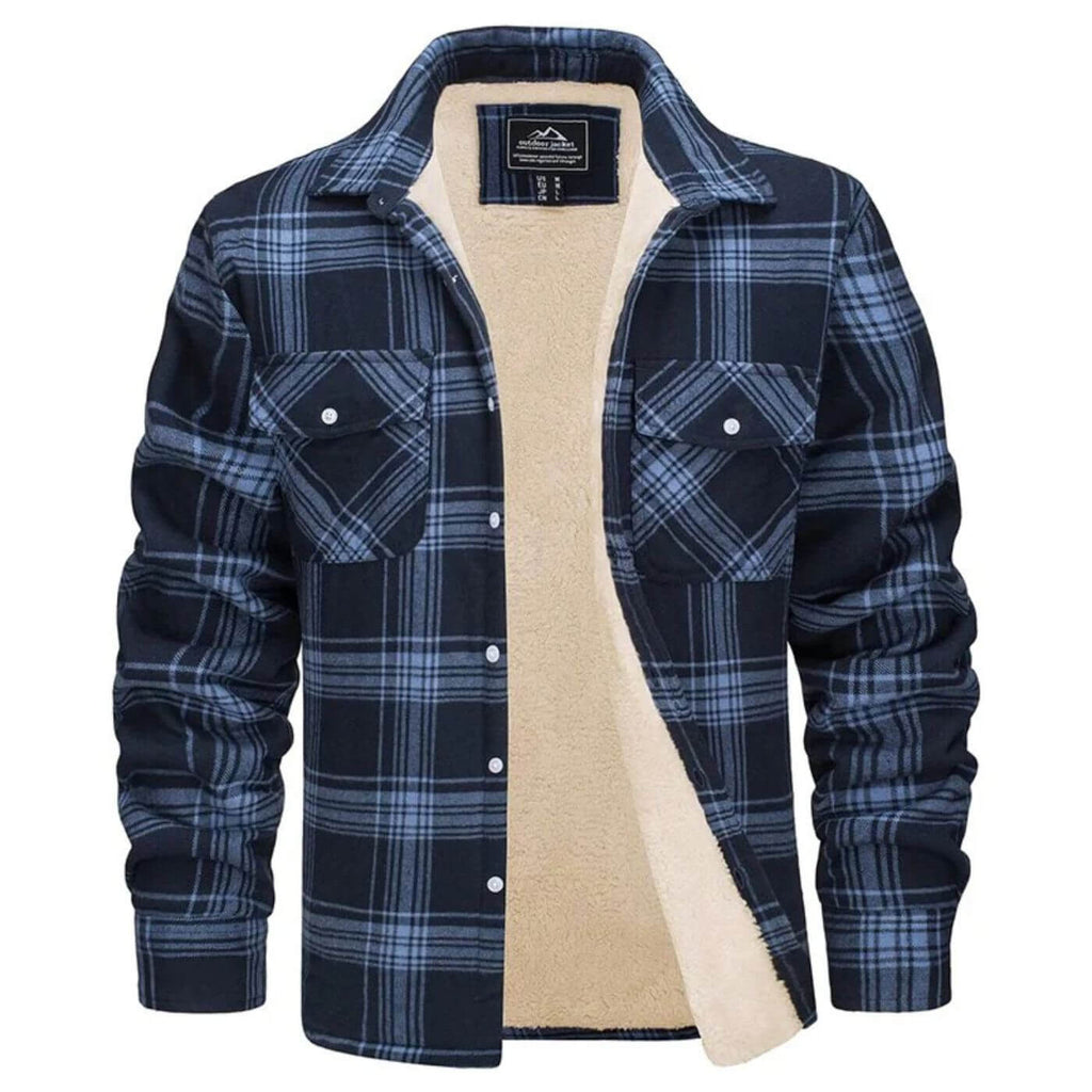 Jaxon™ – Checked Jacket for Confident Cold-Weather Style