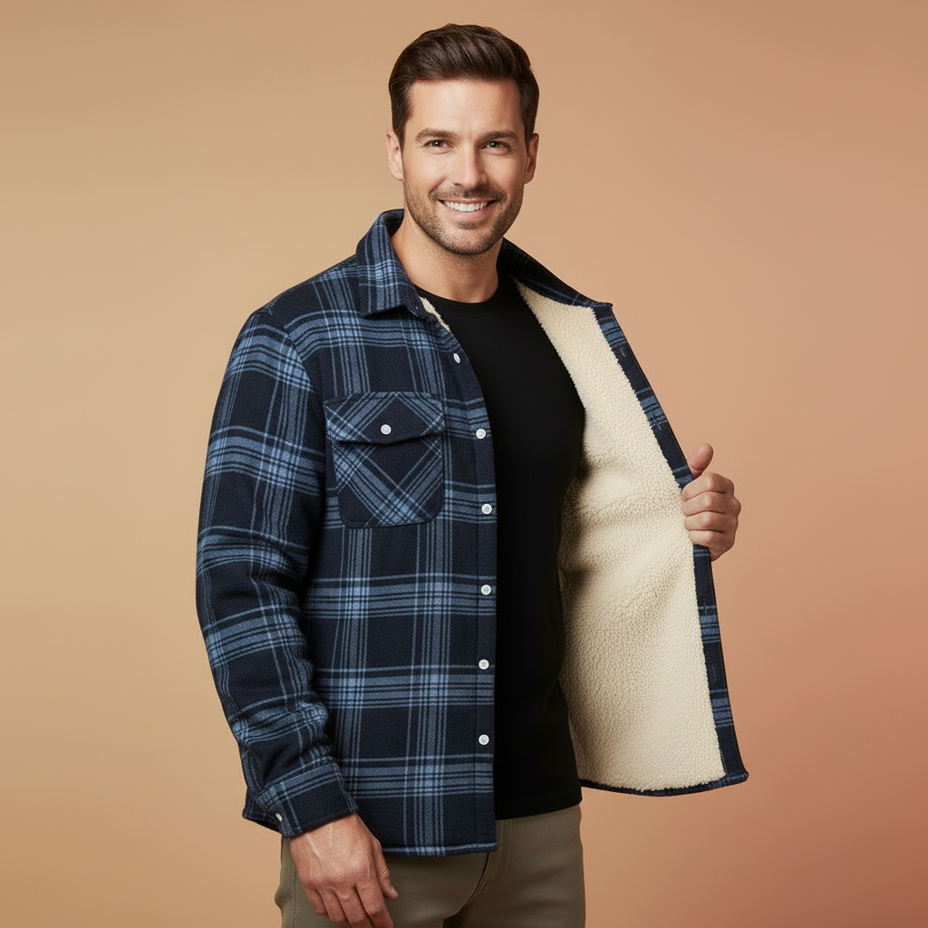 Jaxon™ | Checked Jacket for Confident Cold-Weather Style