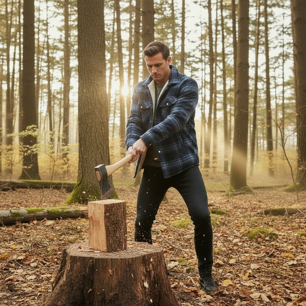 Jaxon™ | Checked Jacket for Confident Cold-Weather Style