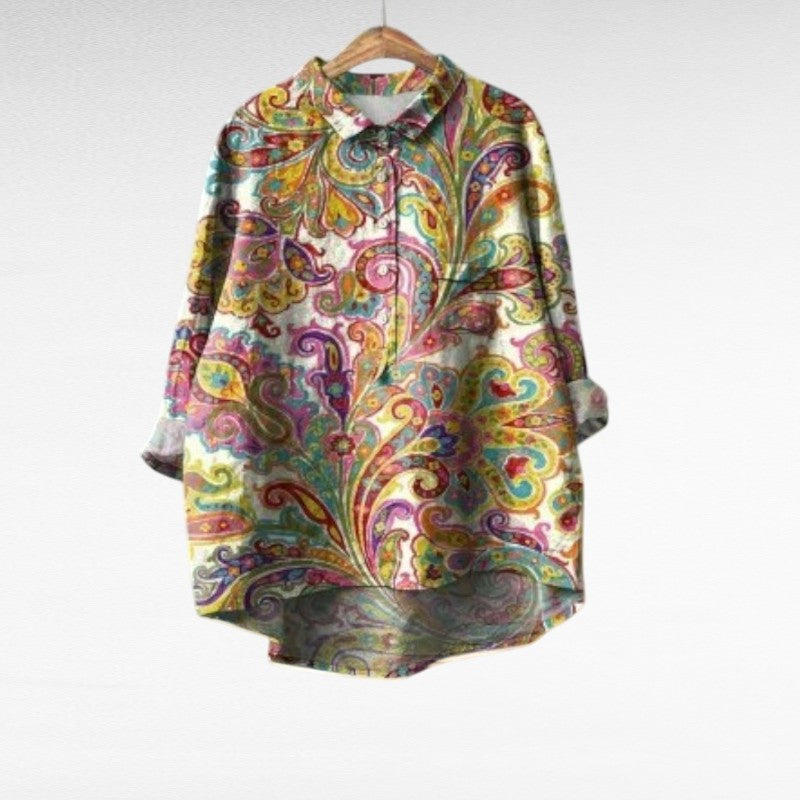 Elisa Linen Blouse 0
