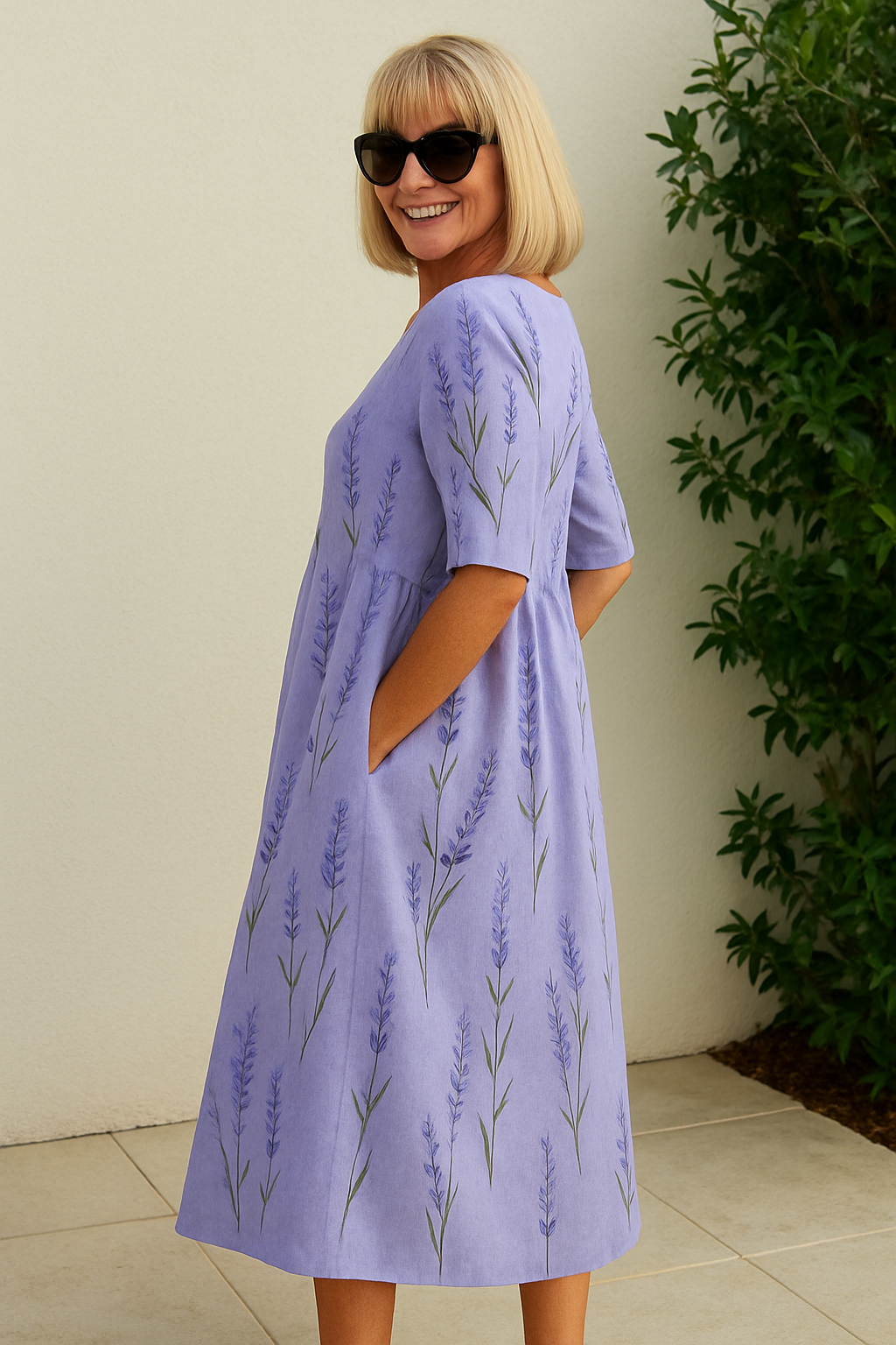 Eliza Relaxed Midi Dress 3