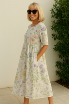 Eliza Relaxed Midi Dress 4