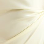 Lemon satin maxi skirt with a fishtail design and an elasticated waistband. 5
