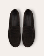 Elric Balla Loafer Espresso Suede Low Heel Slip-On for Men 1
