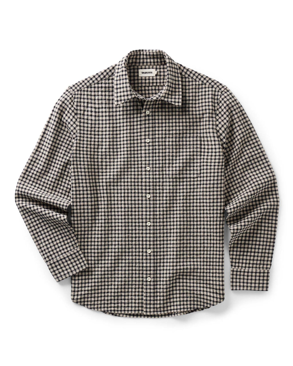 Elric Men's Shirt Breaker Gingham Organic Cotton Linen 3